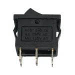 6A 250V DPDT Rocker Switch, 3 Pin Lock - Image 3