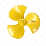 DC 3 Blade Cooler Fan Propeller, 55mm