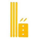 PVC Cricket Wicket Stumps, Heavy Duty - Image 2