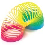 Rainbow Magic Plastic Spring Toy, Big 3 Inch