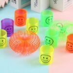 Rainbow Magic Plastic Spring Toy, Mini 1.38 Inch - Image 2