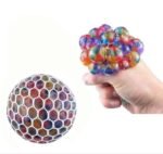 Rainbow Mesh Blobbles Squeeze Ball Toy - Image 2