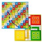 Ratnas Little 2 in 1 Snakes and Ladders with Ludo - Image 5
