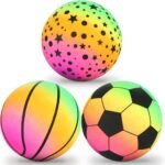 Rubber Beach Ball for Pool & Backyard Play