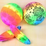 Rubber Beach Ball for Pool & Backyard Play - Image 2