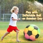Rubber Beach Ball for Pool & Backyard Play - Image 4