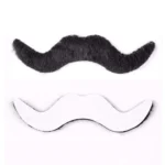 Self-Adhesive Fake Mustache Party Set, 12 Pcs - Image 4