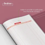 Small Notebook, Single Line, Brown Cover - Image 2
