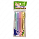 SS Butterfly Ball Pen, Fast Writing - Image 4