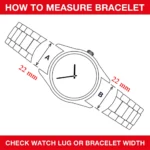 22mm Stainless Steel Watch Strap - Image 2