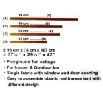 Little Princess Tent House for Kids - Image 2