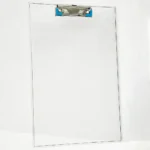 Transparent Unbreakable Clip Board, Exam Pad