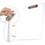 Transparent Unbreakable Clip Board, Exam Pad - Image 2