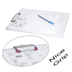 Transparent Unbreakable Clip Board, Exam Pad - Image 3