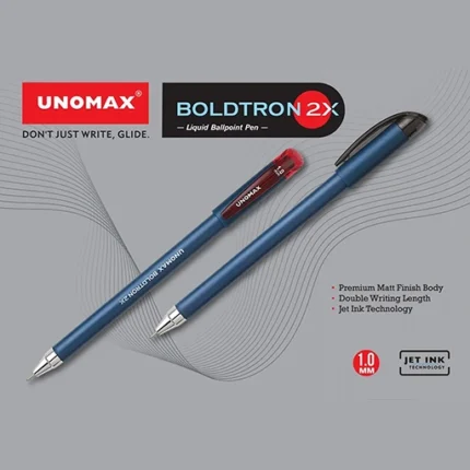Unomax Boldtron 2x Ball Pen 1.0mm