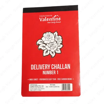 Delivery Challan Book