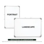 Double-Sided Non-Magnetic White Board - Image 2