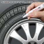 White Permanent Marker Pen, Bold Markings - Image 4