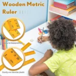 Wooden Ruler Scale, Eco-Friendly - Image 4