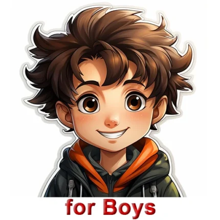 For Boys Sticker