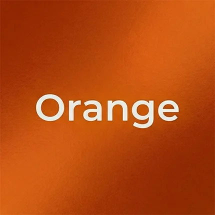 Ink Colour Orange