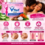 Parth V-Tiet Vaginal Tightening Cream 100g Wellness & Sensuality