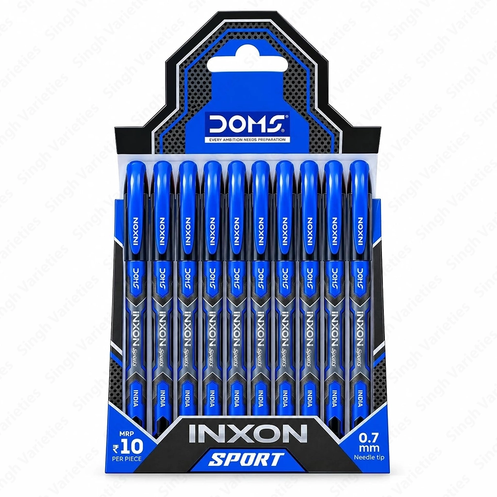 Doms Inxon Sport Ball Point Pen with 0.7mm Needle Tip Stationery