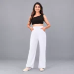 Polyester Lycra Trouser for Women Clothes